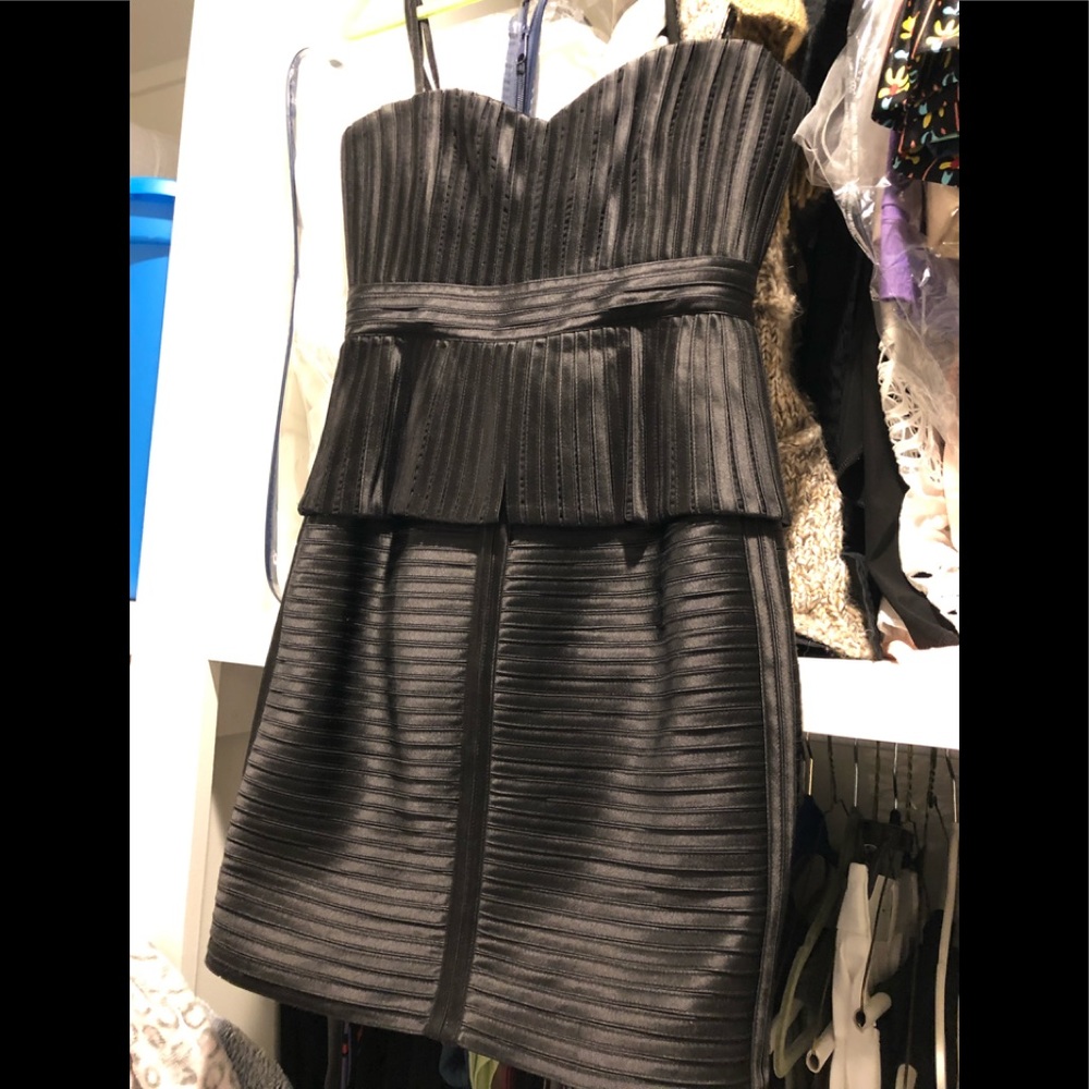 BCBG strapless dress size 2